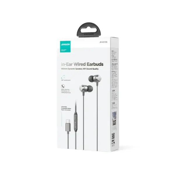 JR-EC06 TYPE-C Series In-Ear Metal Wired Earbuds