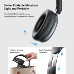 JR-JH1 Hybrid ANC Wireless Headphones-Black