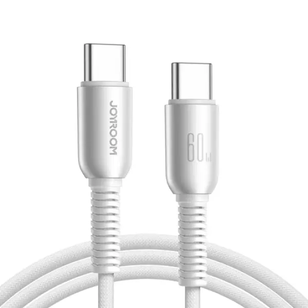 S-A51 Type-C to Type-C 60W/Type-C to Lightning 30W/Lightning 3A/Type-C 3A Cable 1.2 M Light grey