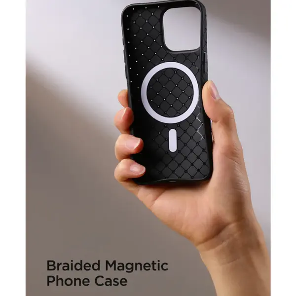 Braided Magnetic TPU case for iP14