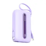 JR-L012  Colorful Series 22.5W mini Power Bank with Dual Cables 10000mAh