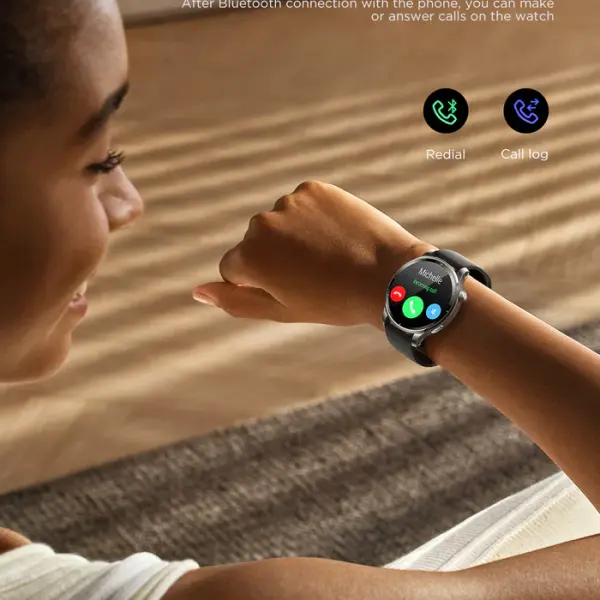 JR-FV1 Venture Series Smart Watch (Make/Answer Call) Black