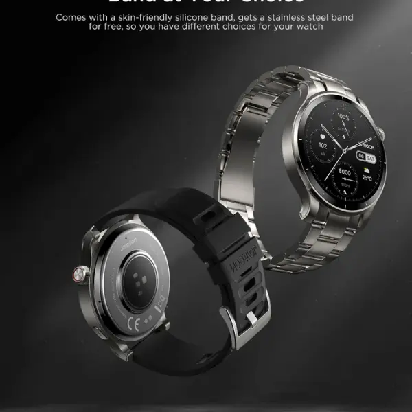 JR-FV1 Venture Series Smart Watch (Make/Answer Call) Black