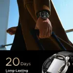 JR-FV1 Venture Series Smart Watch (Make/Answer Call) Black