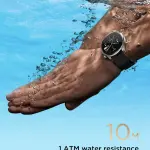 JR-FV1 Venture Series Smart Watch (Make/Answer Call) Black